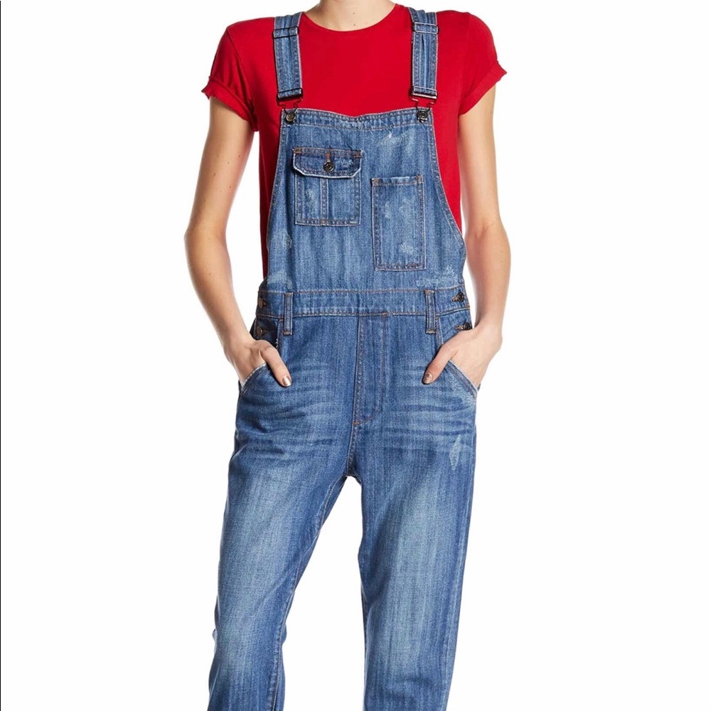 HIDDEN brand blue Denim Women's Overalls small